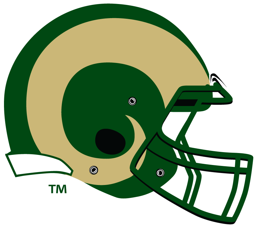 Colorado State Rams 2015-Pres Helmet Logo iron on transfers for clothing